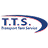 Logo T.T.S. Transport Term Service - Logistique & Transport Logo T.T.S. Transport Term Service en bleu et rouge avec une arche dynamique.
